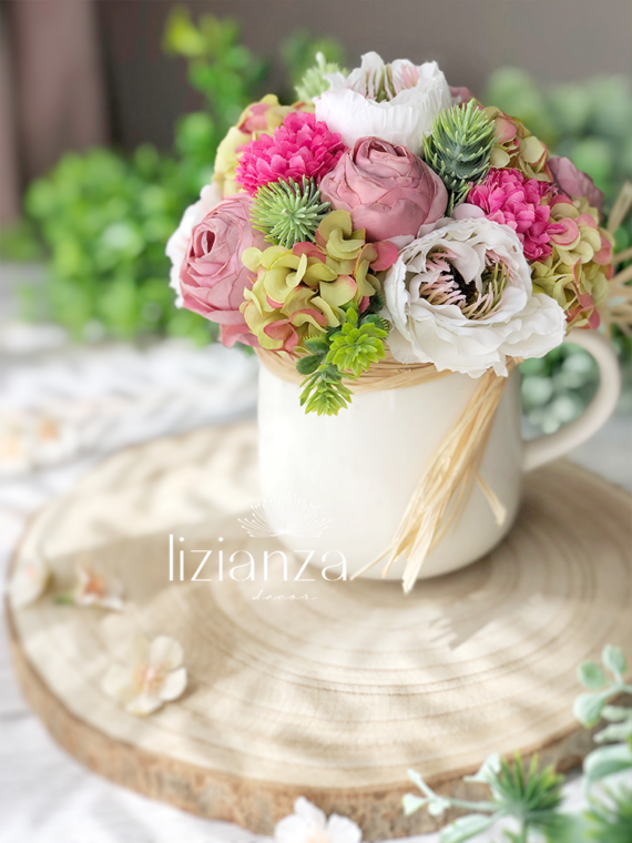 'Anna' asztaldísz - virágos ajándék